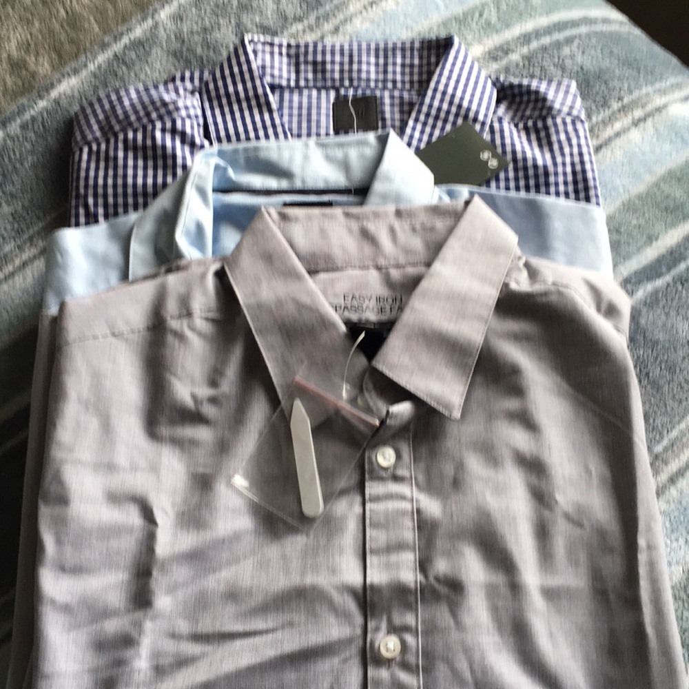 Mens bundle(3) button up shirt H&M